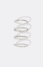 Dainty Gold Mini Ring Set