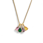 Personalized Multi-Birthstone Necklace