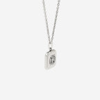 Monogram Portrait Pendant Necklace
