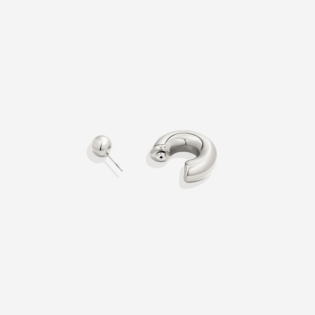 Reversible Hoop Earrings