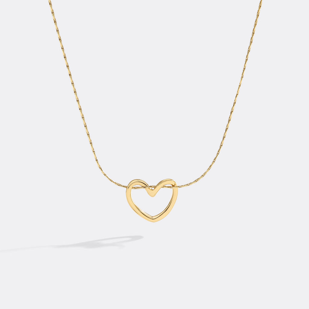 Open Heart Necklace