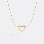 Open Heart Necklace