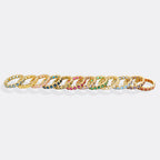 Emerald Cut Birthstone Eternity Ring