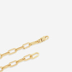Open Link Paperclip Chain Bracelet