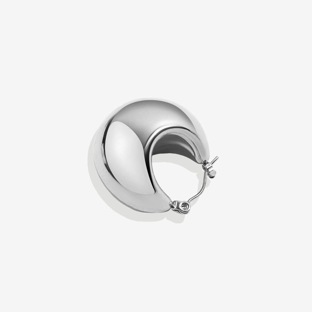 Sculpted Hoop Earrings