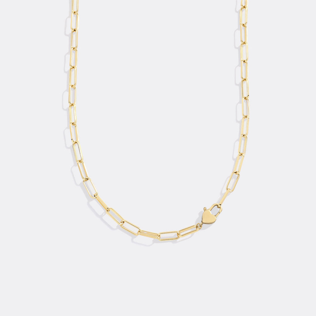 Heart Padlock Necklace