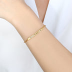 Don't Let The Hard Days Win Inspire Paperclip Bracelet