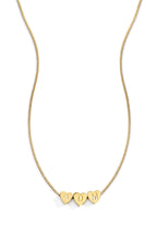 Dainty Heart Stacking Initial Necklace