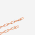Open Link Paperclip Chain Bracelet