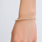 Flexible Diamond Tennis Bracelet