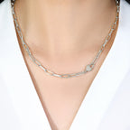 Heart Padlock Necklace