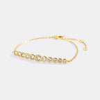 Graduated Bezel Bracelet