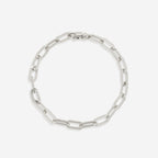 Open Link Paperclip Chain Bracelet