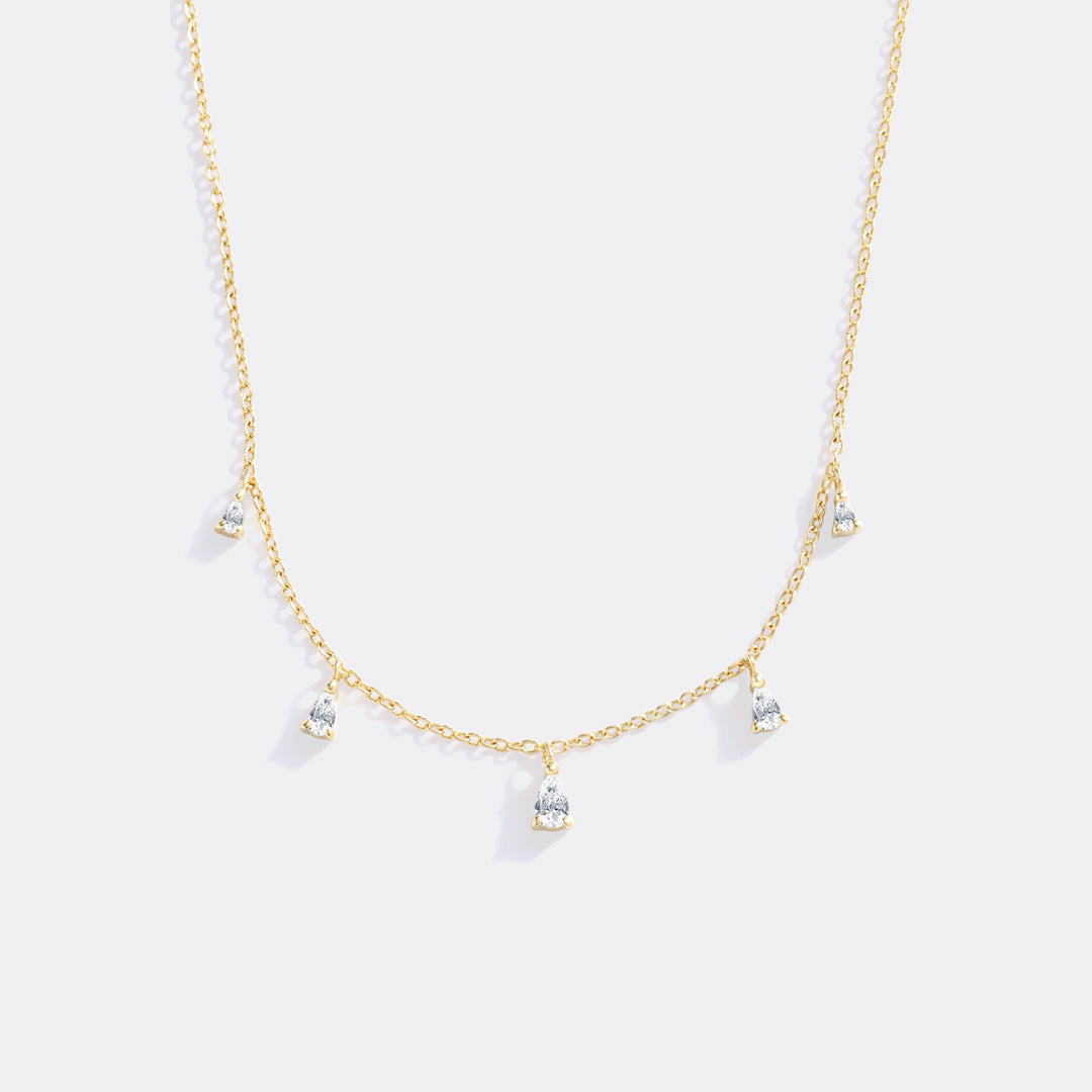 Pear Shape Necklace
