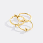 Linked Statement Fidget Rings