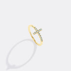 Diamond Cross Ring