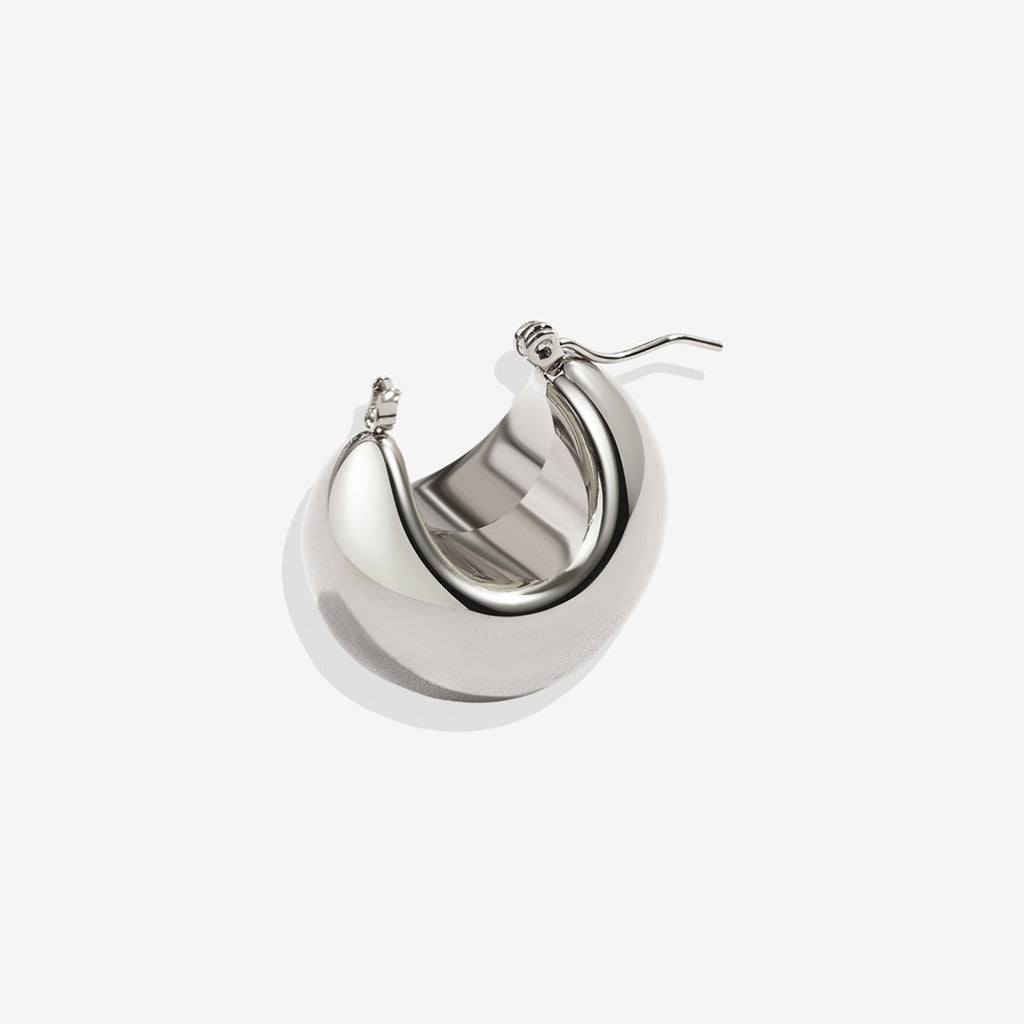 Sculpted Hoop Earrings