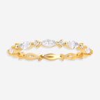 Marquis Gemstone Stacking Ring