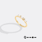 Dainty Personalized Morse Code Ring