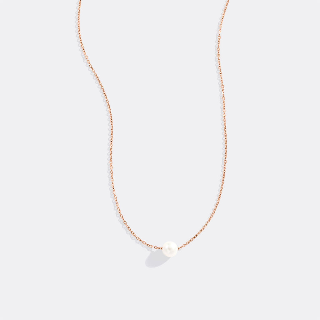 Floating Pearl Necklace