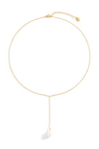 Pearl Lariat Necklace
