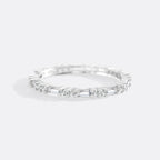 Baguette Gemstone Stacking Ring