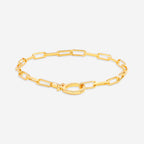 Mint Paperclip Bracelet