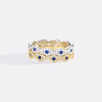 Pave Evil Eye Ring