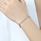 Timepiece Link Chain Bracelet