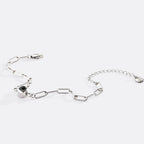 Photo Bracelet with Paperclip Chain