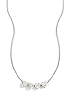 Dainty Heart Stacking Initial Necklace