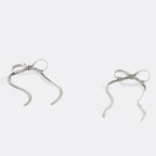 Herringbone Bow Earrings