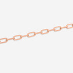 Open Link Paperclip Chain Bracelet