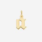 Old English Letter Charm