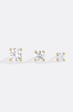 Classic Diamond Stud Earrings