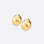 Sculpted Hoop Earrings