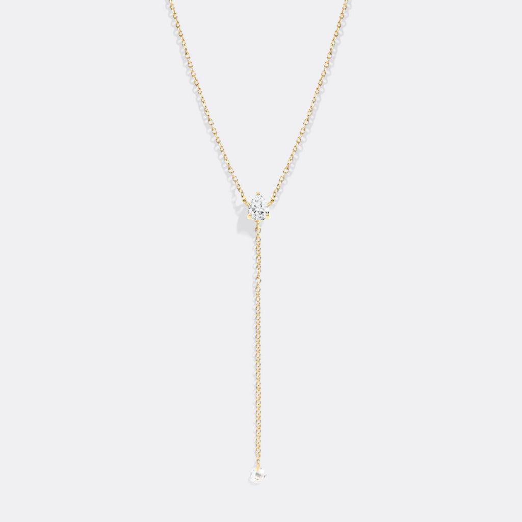 Minimalist Lariat Necklace