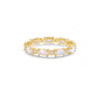 Eternity Fire Opal Ring