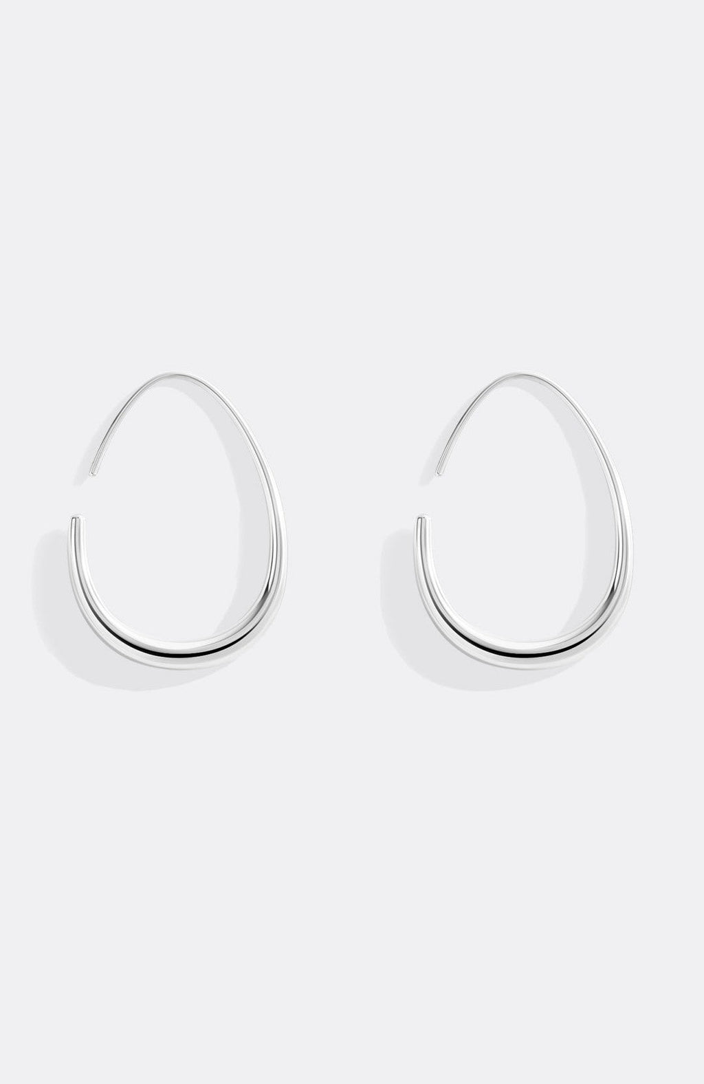 Fluid Hoop Earrings