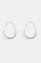 Fluid Hoop Earrings