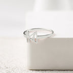 Monogram Name Ring