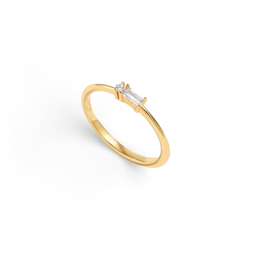 Dainty Personalized Morse Code Ring