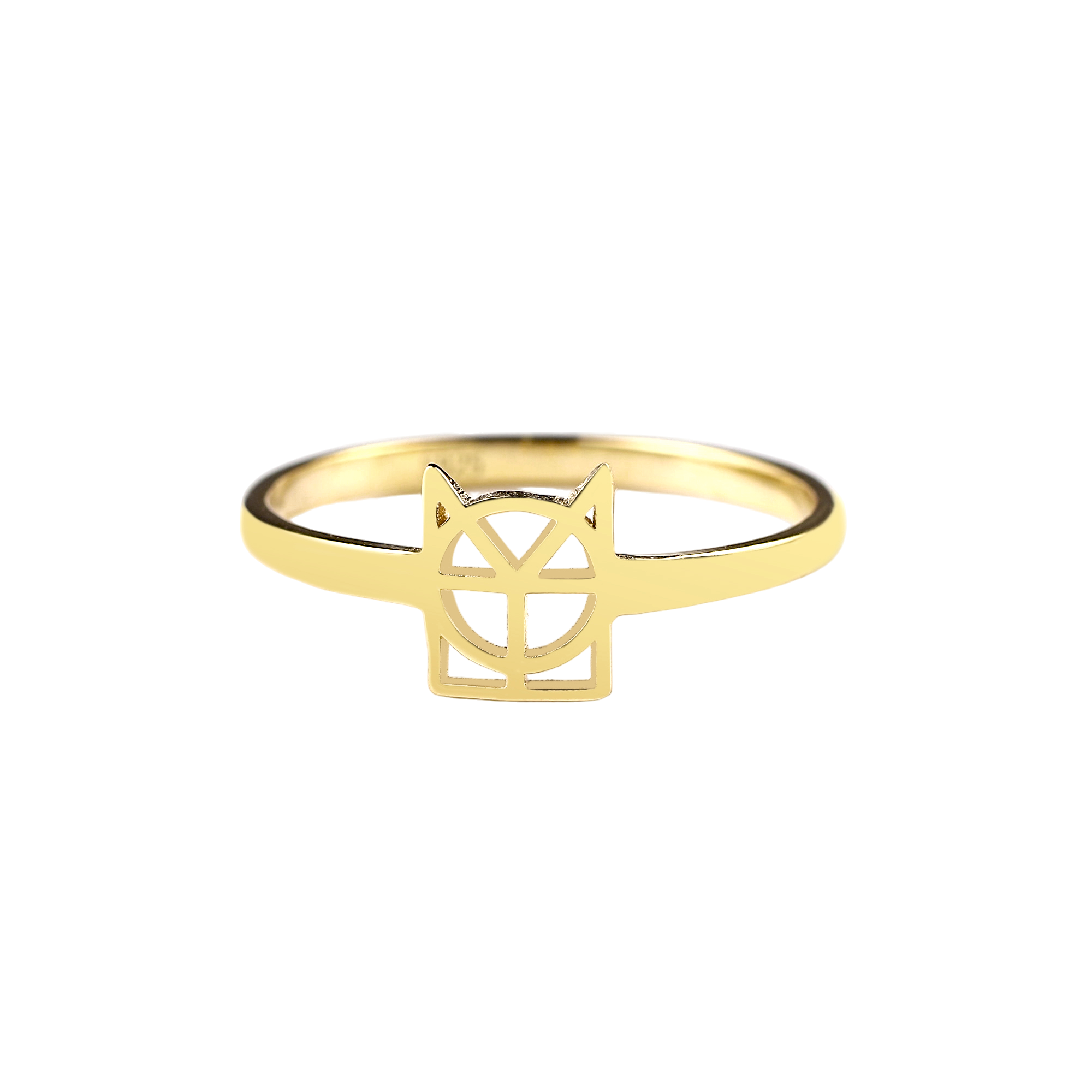 Monogram Name Ring