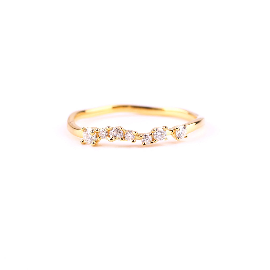 Shimmer Diamond Ring