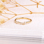 Shimmer Diamond Ring