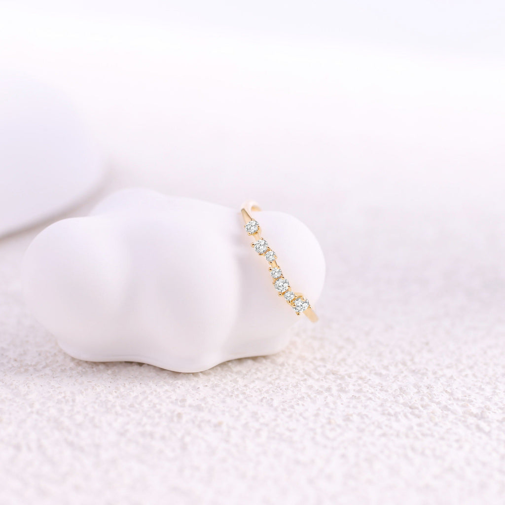 Shimmer Diamond Ring