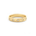 Star Set Stacking Ring