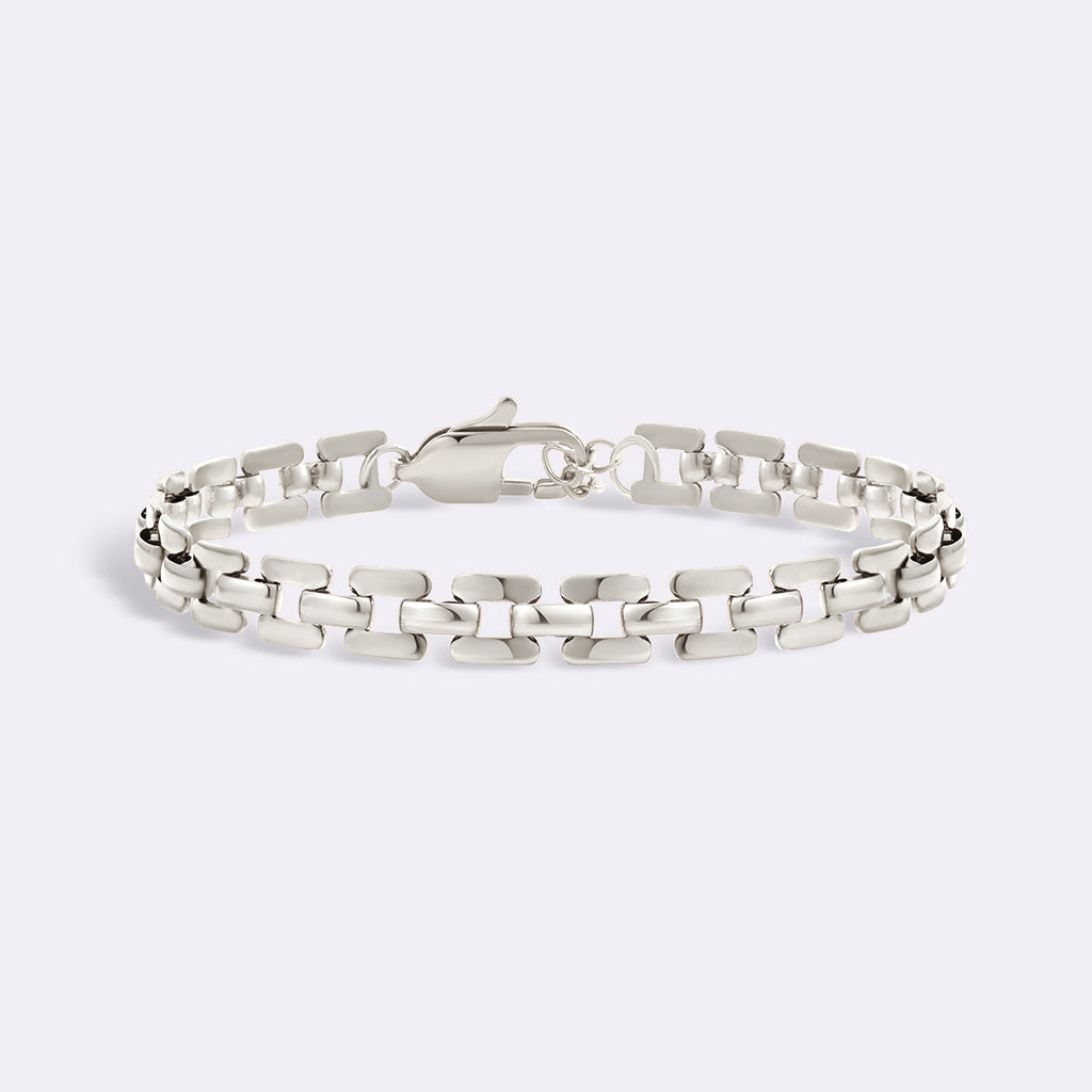 Timepiece Link Chain Bracelet