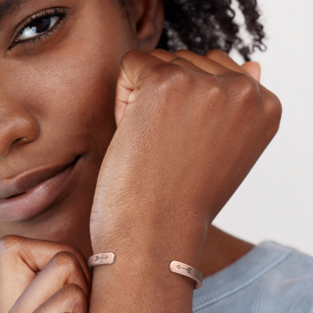 Remember Who You Are and Straighten Your Crown Cuff Bracelet