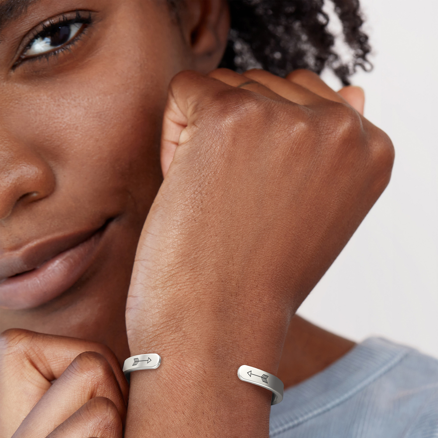 Remember Who You Are and Straighten Your Crown Cuff Bracelet